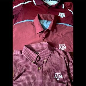Texas A&M Men’s Bundle of shirts. Great condition.